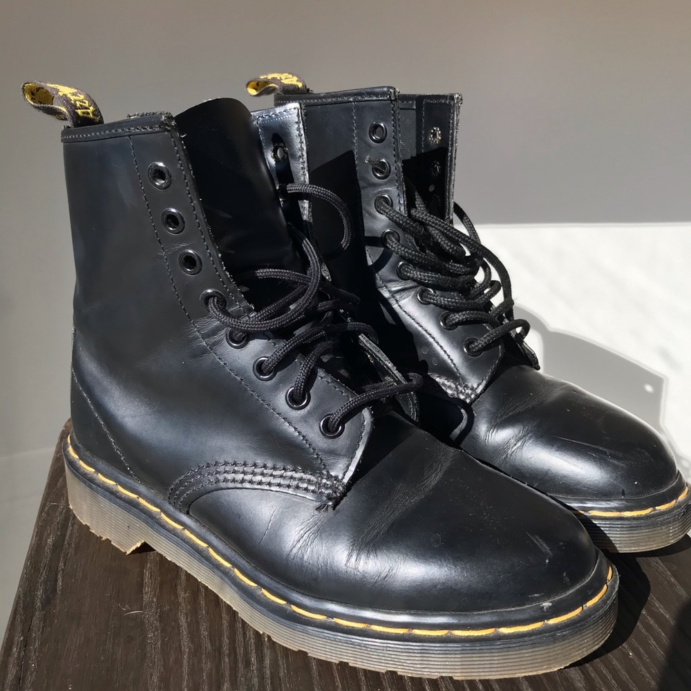 Black Doc Marten Boots